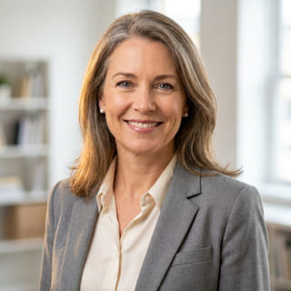 Sarah Coleman, directrice financière chez Delta Capitorio, photographiée pour une photo de profil