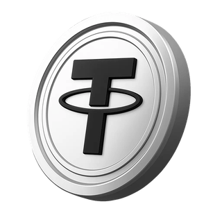 Section des informations du compte avec le jeton Tether USDT